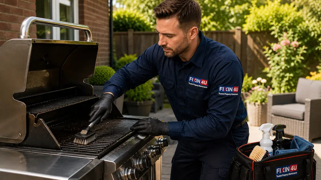 Fixin4u BBQ cleaning and degreasing service in London
